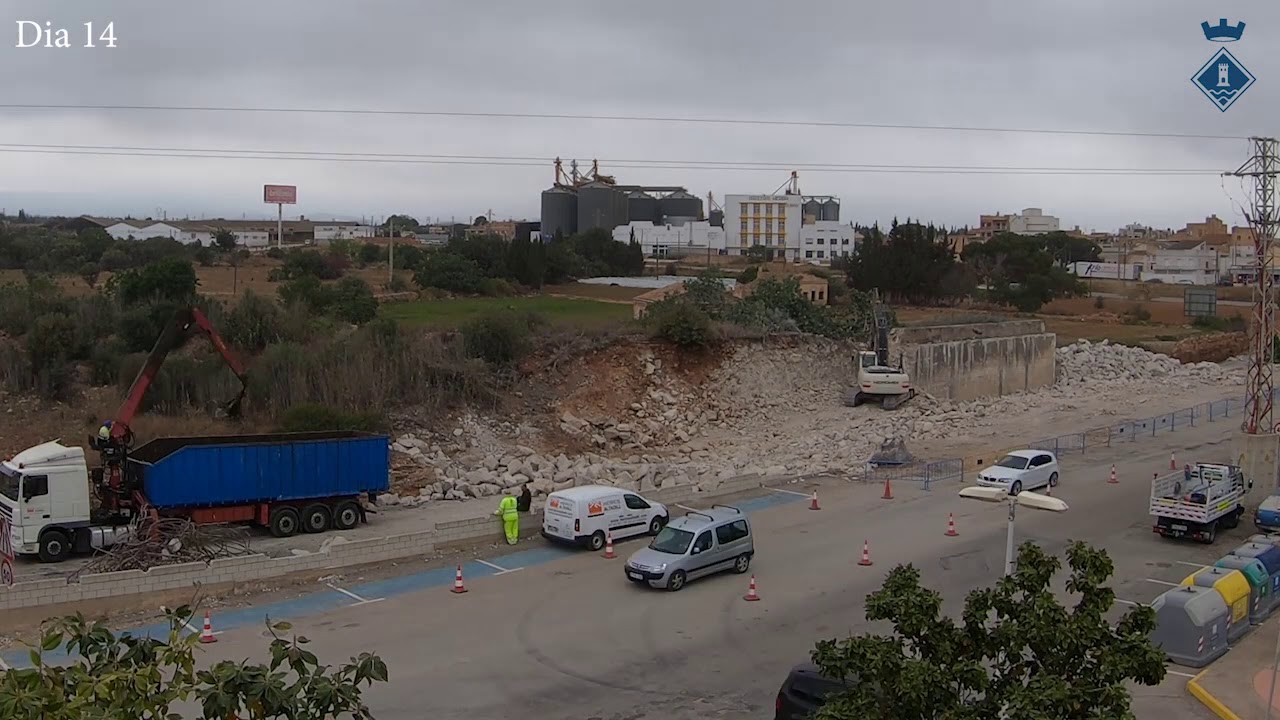 Derribo del Puente y Reconstrucción