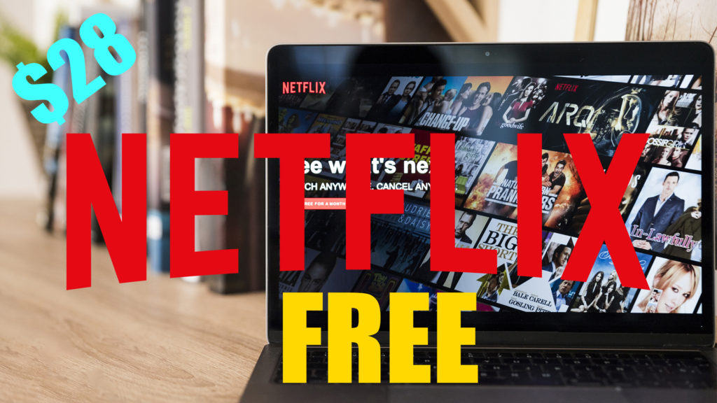 Como conseguir 28$ NETFLIX GRATIS