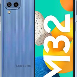 Samsung Smartphone Galaxy M32 con Pantalla Infinity-U FHD sAMOLED de 6,4 Pulgadas, 6 GB de RAM y 128 GB de Memoria Interna Ampliable, Batería de 5000 mAh y 25W Carga rápida Azul (ES Versión)