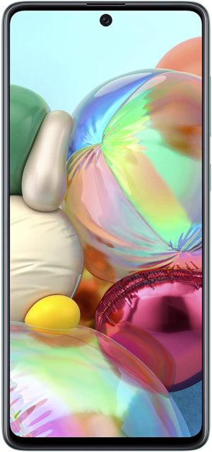 Samsung Galaxy A71 - Smartphone de 6.7" FHD+ (4G, Dual SIM, 6 GB RAM, 128 GB ROM, Cámara Trasera 64.0 MP + 12.0 MP (UW) + 5.0 MP (Macro) + 5 MP, Cámara Frontal 32 MP) Color Azul [] – España